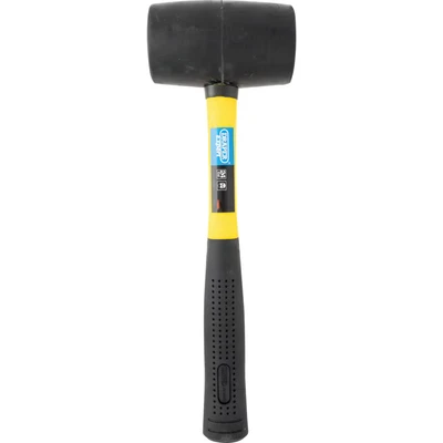 Image of Draper Rubber Mallet with Fibreglass Shaft, 680g/24oz