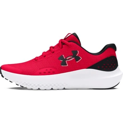 Image of Under Armour Boys&#039; UA BGS Surge 4, Lightweight Runners, Ultra Responsive Running Shoes for Boys, Boy&#039;s Trainers with Superior Cushioning