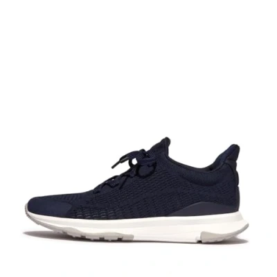 Image of Fitflop Women&#039;s Vitamin FFX Knit Sports Sneakers, Midnight Navy, 5 UK