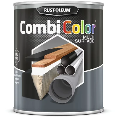 Image of Rust oleum 7379MS Black CombiColor Multi surface Gloss 750ML