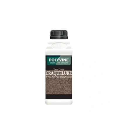 Image of Polyvine Craquelure Top Coat 1 Litre