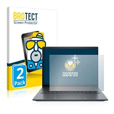 Image of brotect Screen Protector Anti Glare compatible with HP Elite Dragonfly G3 (2 Pack) Matte, Fingerprint Protection Film