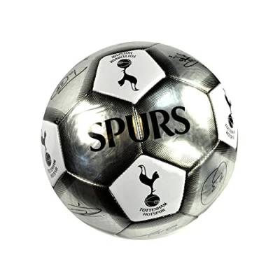 Image of Hy Pro Tottenham Hotspur F.C. Size 5 Football (Signature Ball Silver, n/a)