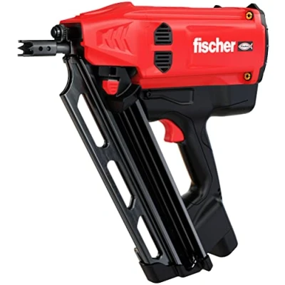 Image of fischer 560041 FGW 90F Gas Framing Nailer, Nail Gun, Red &amp; Black