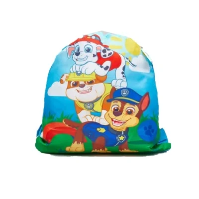 Image of Kids Drawstring Bag Paw Patrol School PE Outdoor