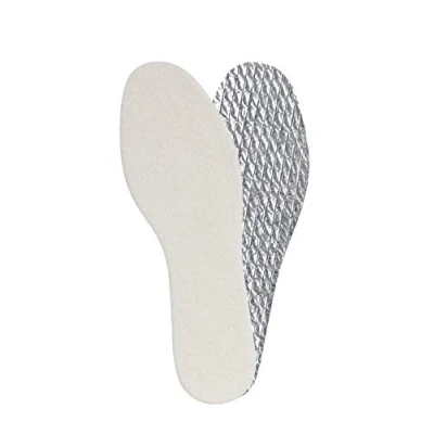 Image of Kaps Alu super soft and warm insoles with aluminum protection layer, White, 36 EUR / 3 UK