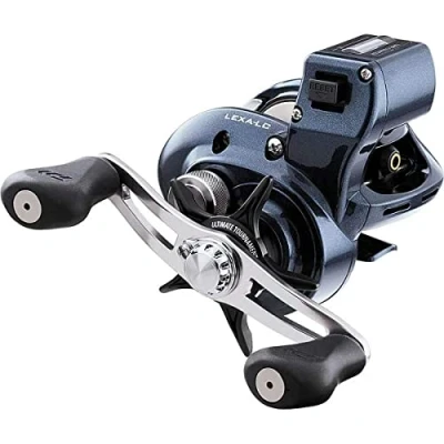 Image of Daiwa LEXA LC100HL Fishing Reels Blue, 6.3:1