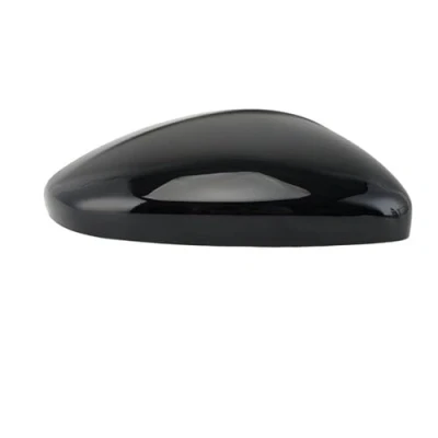 Image of Nonuiny For Citroen C3 2016 2017 2018 2019 2020 2021 2022 2023 Car Side Mirror Covers Cap Parts Glossy Black Caps Cover(Right side)