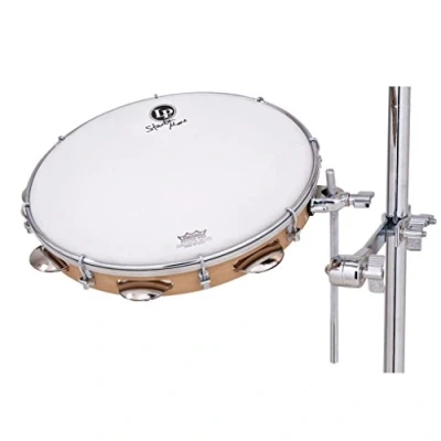 Image of LP Latin Percussion Pandeiro Brazilian Stanton Moore 12&quot; Hartholz, Remo Emperor Kunststofffell, LP3012 SM, Rahmentrommel, Tambourin,für Drum Circle und Musikschule die Bühne den Proberaum