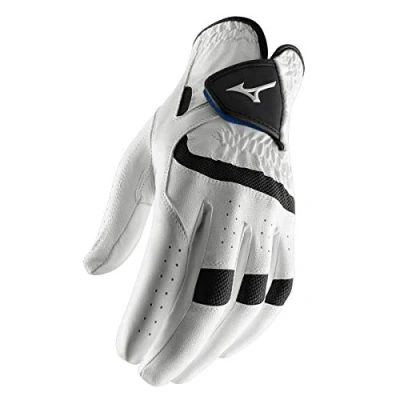 Image of Mizuno Elite Men&#039;s Golf Glove, mens, bianco, XL