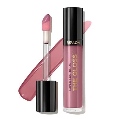 Image of Revlon Super Lustrous Lip Gloss, High Impact Lipcolor with Moisturizing Creamy Formula, Infused Agave, Moringa Oil, &amp; Cupuacu Butter, Taupe Luster (306)