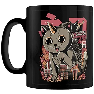 Image of Pyramid International ILUSTRATA (CATZILLA) BLACK POD MUG