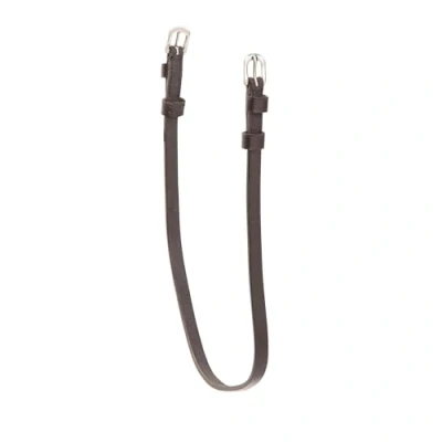Image of Shires Velociti Rapida Leather Bridle Throatlash (Full, Havana)