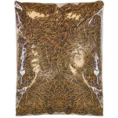 Image of SQUAWK Dried Mealworms Premium Garden Wild Bird Food Mix Balanced Formula Protein Rich, Great Source of Energy Contains Beneficial Mixed Vitamins Large Variety (12.5KG)
