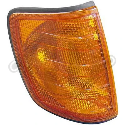 Image of 0008202121, A0008209021 Turn Signal DIEDERICHS 1640071 Orange Left Front MERCEDES BENZ: S Class Saloon