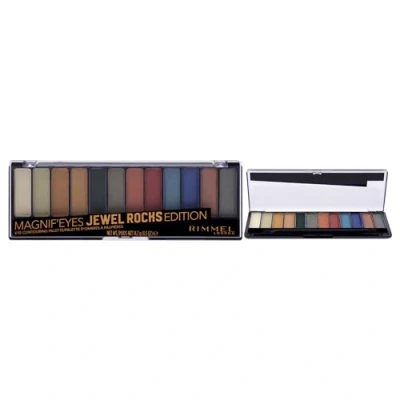 Image of Rimmel London Magnif Eyes Contouring Palette 009 Jewel Rocks For Women 0.5 oz Eye Shadow