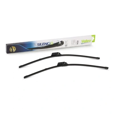 Image of VM352x2 Wiper BLADE VALEO SILENCIO X.TRM, FLAT SET 574307 550, 550mm Front Beam with spoiler for left hand drive vehicles Pin Fixing