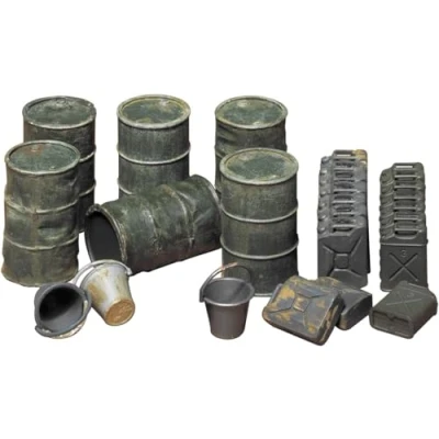 Image of Tamiya 1:35 Scale Jerry Cans Set 35026