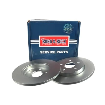 Image of Borg &amp; Beck BBD4239 Brake Disc Pair (Rear): Ford Mondeo.jag/daimler. 00