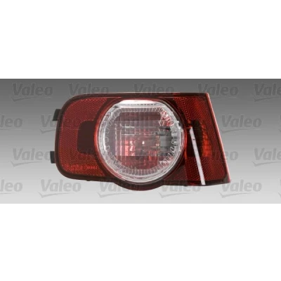 Image of 6350HJ Rear light VALEO 043942 ORIGINAL PART Bumper, Left Lower Section with bulbs bulb holder CITROËN: C3 Picasso