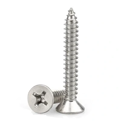 Image of M3 Self Tapping Screws,Stainless Steel Wood Screws,Phillips Flat Head Screws,M3*40mm 70 Pieces And 30 Screw Anchors for Furniture, Woodworking, DIY Model Fixing.