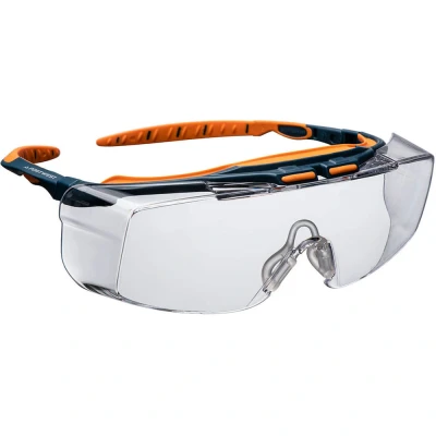 Image of Portwest Peak OTG Safety Glasses Clear
