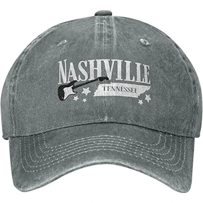 Image of 702 Ball Cap Nashville Tennessee Music City Hat Quick Dry Sports Unisex Dad for Travel Workout