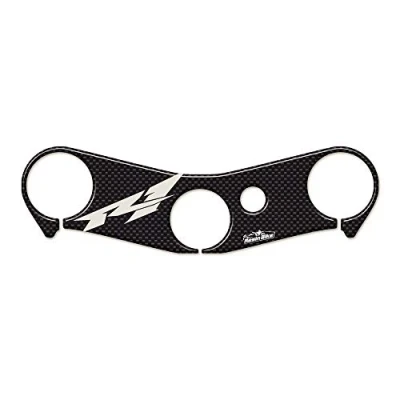 Image of Resin Bike Motorcycle 3D Stickers Compatible with Yamaha R1 2002 2003. Steering Fork Protection from Bumps and Scratches. Sticker for Plate Gadget Moto
