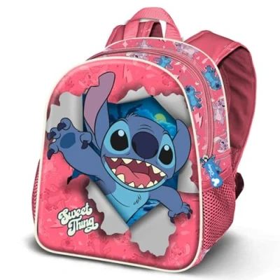 Image of Disney Lilo and Stitch Thing Basic Backpack, Pink, 31 x 39 cm, Capacity 18.2 L