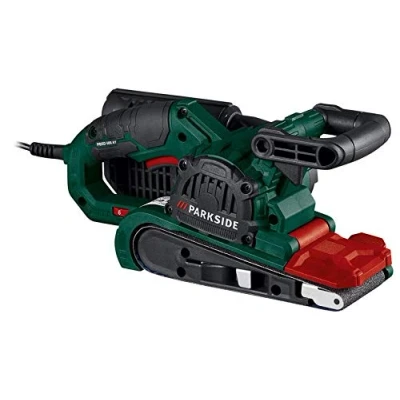 Image of Parkside. Belt Sander PBSD 600 A1 with Adjustable Speed, Integrated Extraction Function Removable dust Collection Box