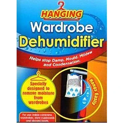 Image of 3 X Interior Hanging Wardrobe Dehumidifier By AirWise Helps Stop Damp