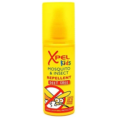 Image of THREE PACKS of Xpel Kids Mosquito &amp; Innsect Replent 70ml (DEET FREE) Pump Spray