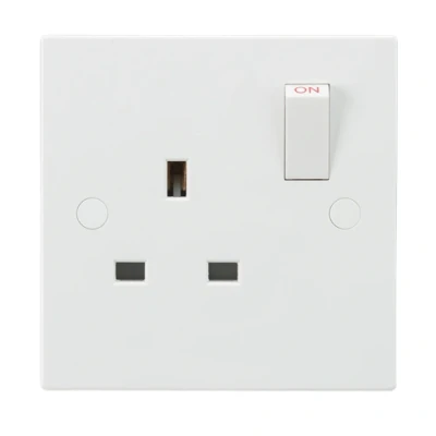 Image of KnightsBridge 13A 1G SP Switched Socket