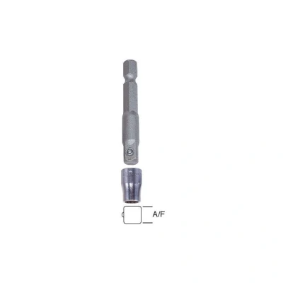 Image of Trend Snappy 1/2 Inch Square Drive Adaptor for Mechanics Sockets, Quick Release Drill System Compatible, SNAP/SDA/3