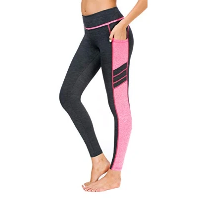Image of Sugar Pocket Womens Outdoor Fitness Tights Leggings Walking Running Yoga Pants S Rose
