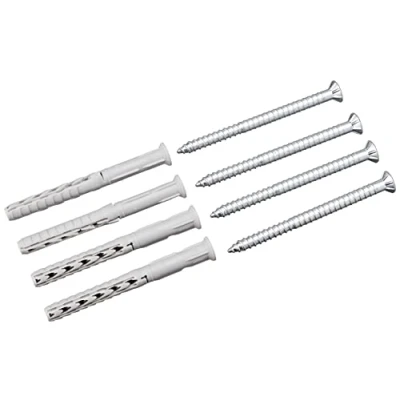 Image of fischer SXR 8 x 80 Nylon Studs and Screws, Wall Concrete, Bag of 4