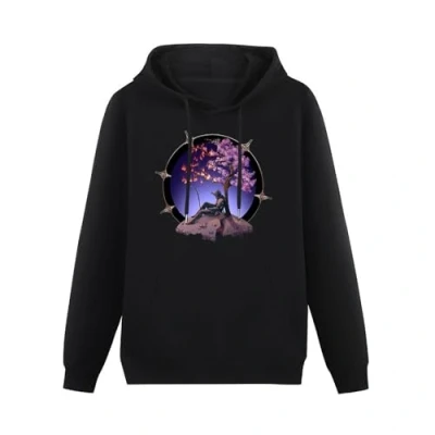 Image of propr Sacrifice Warframe Excalibur Umbra Hoody Black Long Sleeved Sweatershirt Top Sweatshirt M