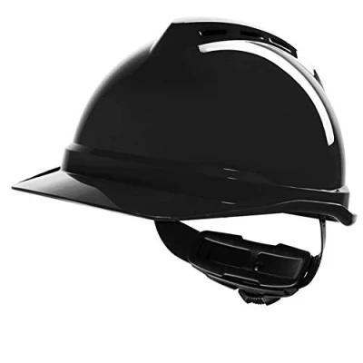 Image of MSA V GARD 500 Vented Safety Helmet Hard Hat MSAGV4 Colour=Black