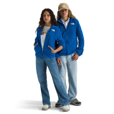 Image of The North Face Glacier Hooded Unisex Fleece jacket for kids, Size: 10y, Hero blue