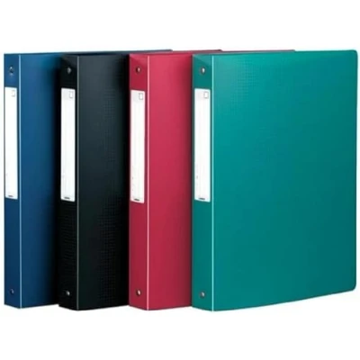 Image of Elba Memphis 19373 Folder Polypropylene 10/10E Spine 40 mm 4 Rings 30 Label Assorted Colours