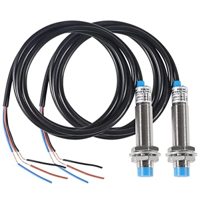 Image of 2Pcs 3D Printer Inductive Proximity Sensor Switch LJ12A3 4 Z/BX 5V 300mA Detection NPN NO DC 6 36V 4mm Normally Open Detecting Distance 3 Wire