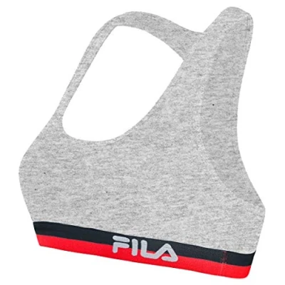 Image of Fila FU6048, Women Bra, Grey, S