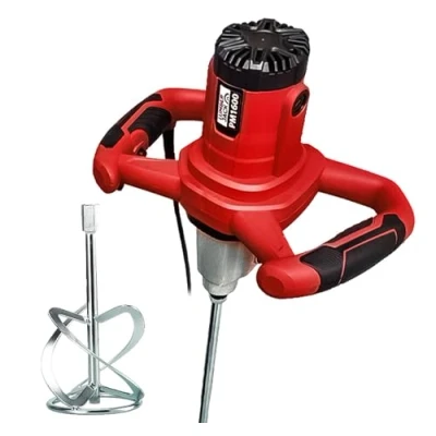 Image of LUMBER JACK 1600W Portable Electric Paddle Mixer for Mixing Mortar, Cement, Plaster, Grout, Paint