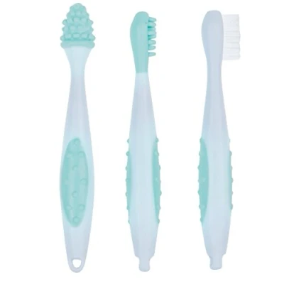 Image of Bébéconfort Set of 3 Toothbrushes with Case Sailor