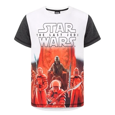Image of Star Wars The Last Jedi First Order Boy&#039;s T Shirt (7 8 Years)