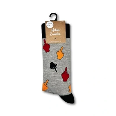 Image of Urban Eccentric Unisex Fuck Off Socks Gift 1 Pair Cotton Rich Premium Novelty Gifts