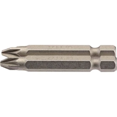 Image of Draper PZ Type Insert Bit, 1/4&quot; Hex, 50mm Long, No.2 (Pack of 2)