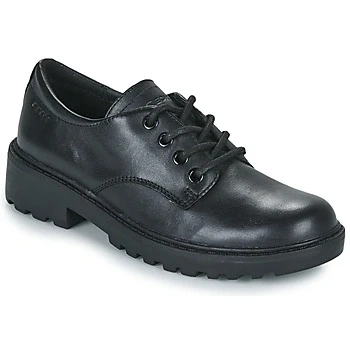 Image of Geox Girls J Casey C Shoes, Black, 4 UK Child