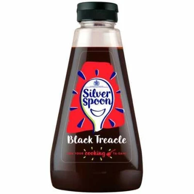 Image of Silver Spoon Black Treacle Squeezy 6x680g