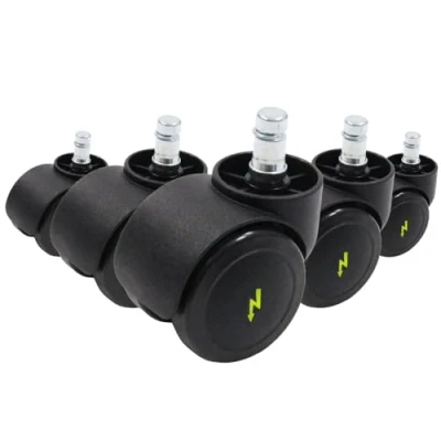 Image of hjh OFFICE 619045 hard floor castors ROLO ESD 11 mm / 50 (pack of 5) electrically conductive